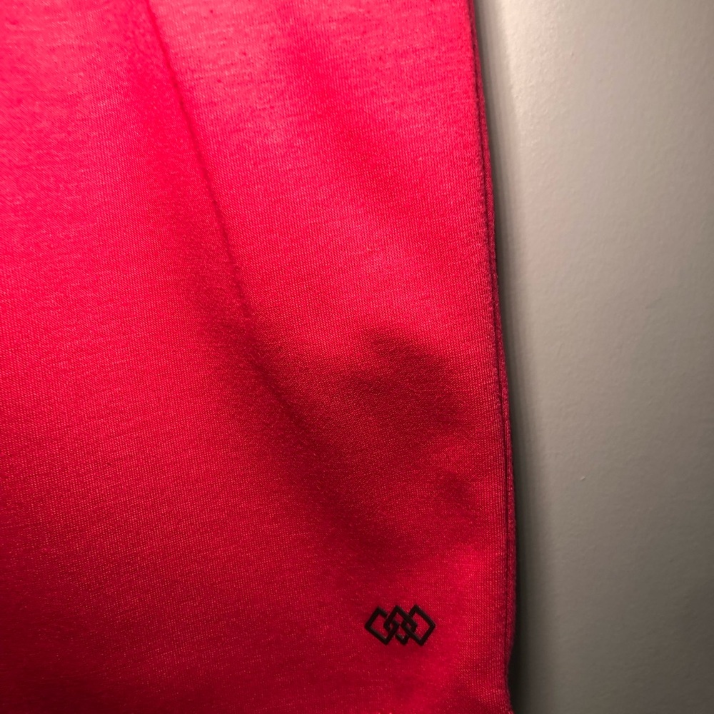 Men's Athletic Drawstring Shorts in Hot Pink - Picture 2 of 6